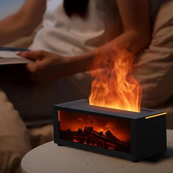 LED Kamin Aroma Difuzer sa efektom plamena